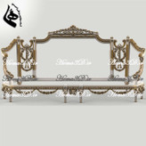 کاناپه2رو منبت لوکس مصری-فایل سهبعدی کاناپه مصری جدید؛ فایل دیجیتال آماده اجرا با CNC تخت