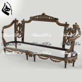 کاناپه2رو منبت لوکس مصری-فایل سهبعدی کاناپه مصری جدید؛ فایل دیجیتال آماده اجرا با CNC تخت