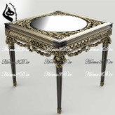 میزعسلی منبتی سلطنتی-فایل سهبعدی مجازی میز عسلی مستطیلی مکعبی لوکس مصری پر منبت