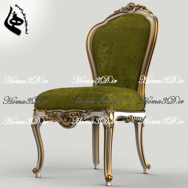 فایل دانلودی طراحی 3بعدی مبلمان با طراحی منبت و قالب کشی جدید