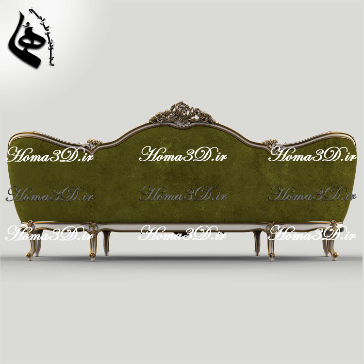 فایل دانلودی طراحی 3بعدی مبلمان با طراحی منبت و قالب کشی جدید