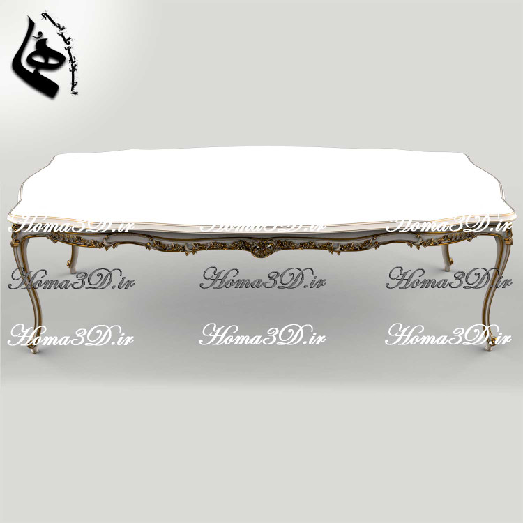 دانلود آنلاین فایل 3بعدی منبت میز ناهارخوری