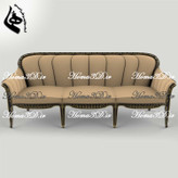 فایل طراحی کاناپه ظریف ایتالیایی-فایل طراحی سهبعدی مجازی کاناپه ظریف با منبت ریز و ژورنال