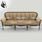 فایل طراحی کاناپه ظریف ایتالیایی-فایل طراحی سهبعدی مجازی کاناپه ظریف با منبت ریز و ژورنال