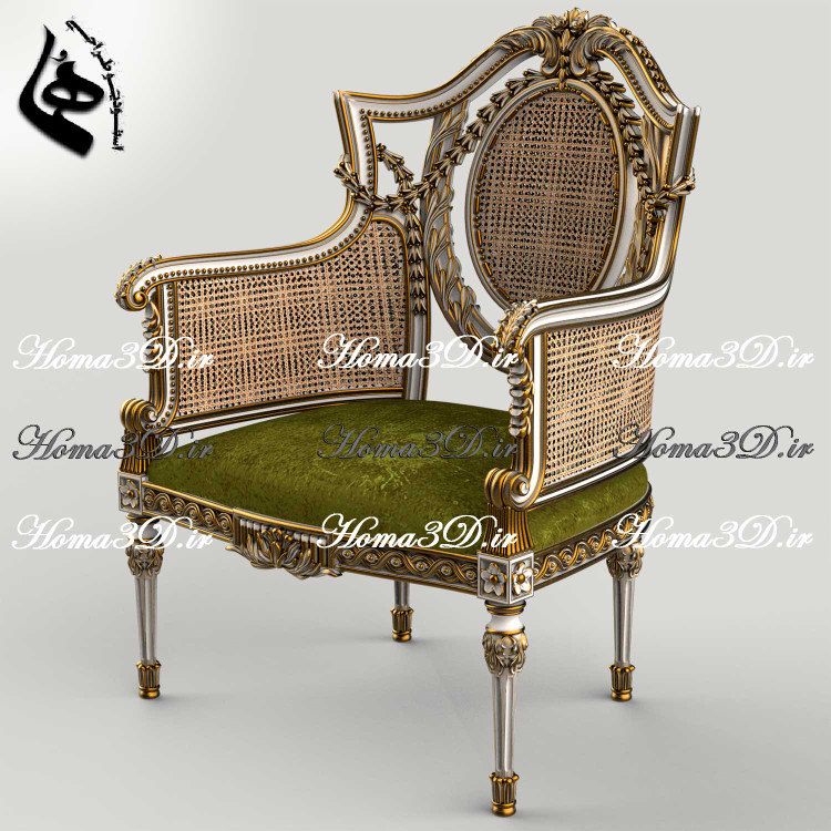 تولید آسان مبلمانهایی با منبت و قالب سنگین با طراحی سهبعدی کاملاً مهندسیشده استودیو طراحی هما