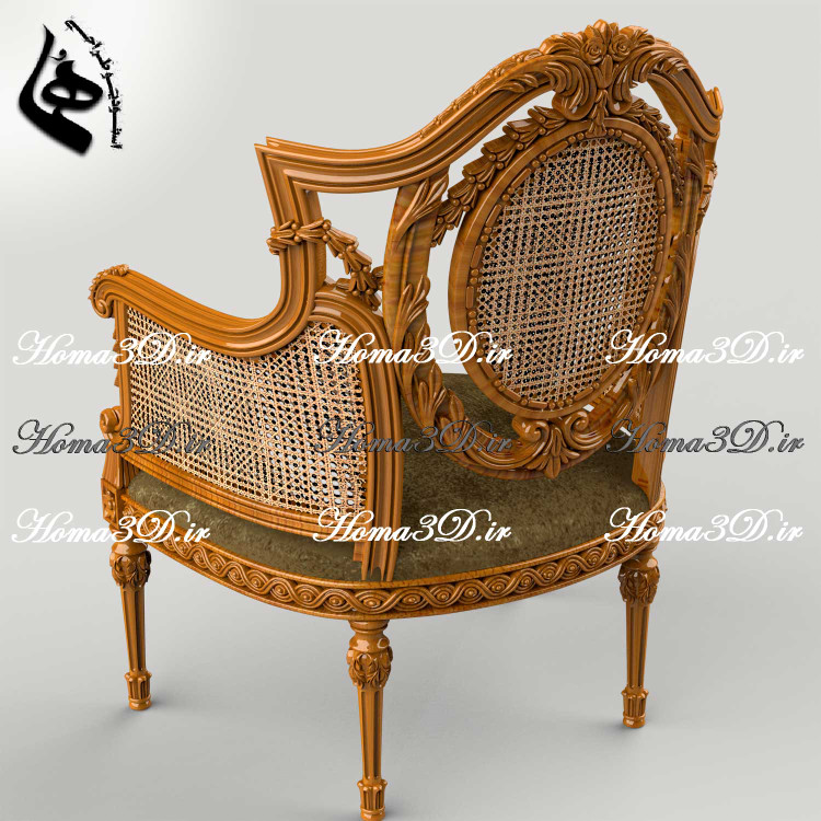 تولید آسان مبلمانهایی با منبت و قالب سنگین با طراحی سهبعدی کاملاً مهندسیشده استودیو طراحی هما