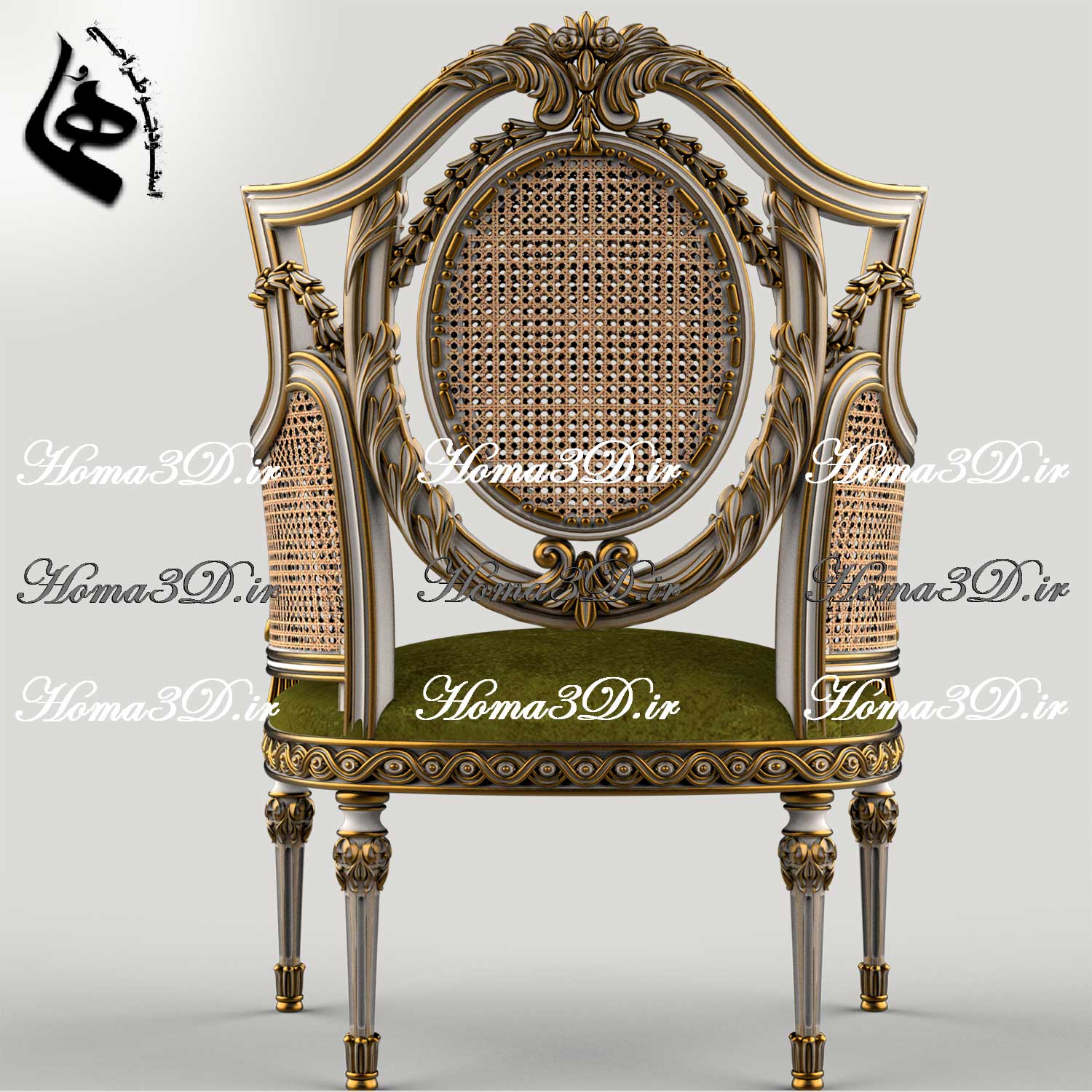 تولید آسان مبلمان‌هایی با منبت و قالب سنگین با طراحی سه‌بعدی کاملاً مهندسی‌شده استودیو طراحی هما