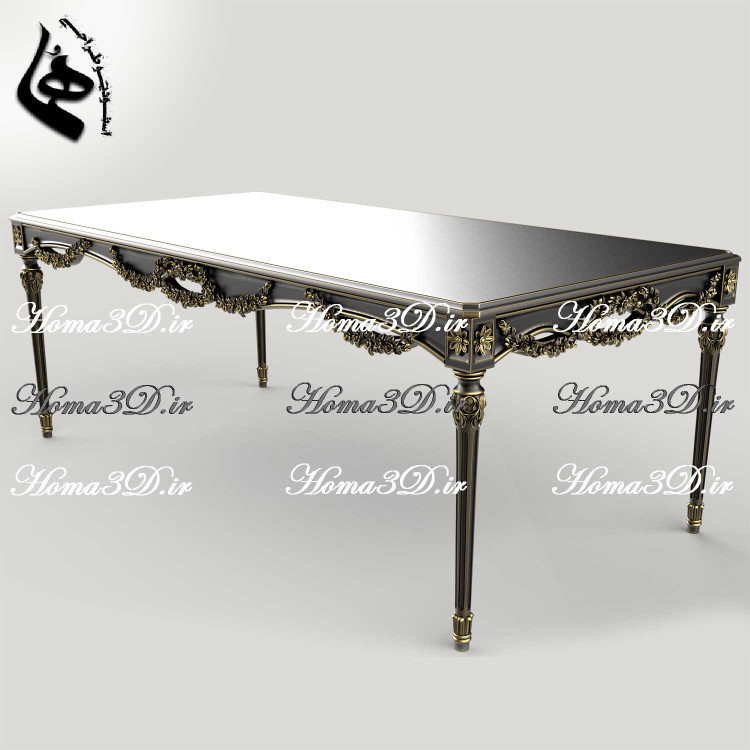 میز ناهارخوری منبتی با طراحی منبت جدید و دلنشین؛ مناسب محافل گرم و صمیمی