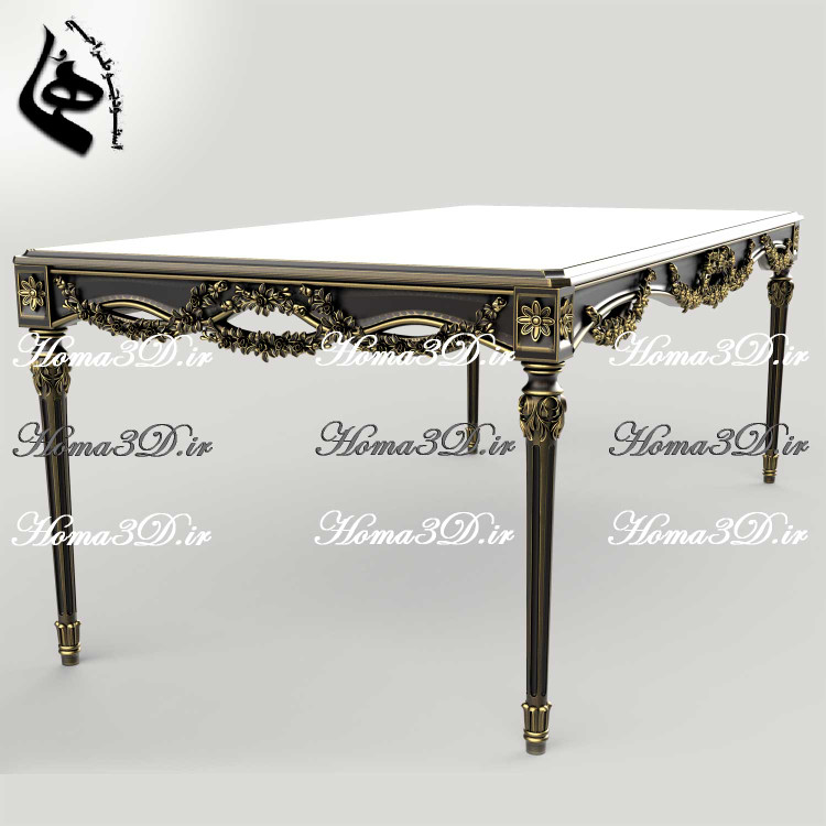 میز ناهارخوری منبتی با طراحی منبت جدید و دلنشین؛ مناسب محافل گرم و صمیمی