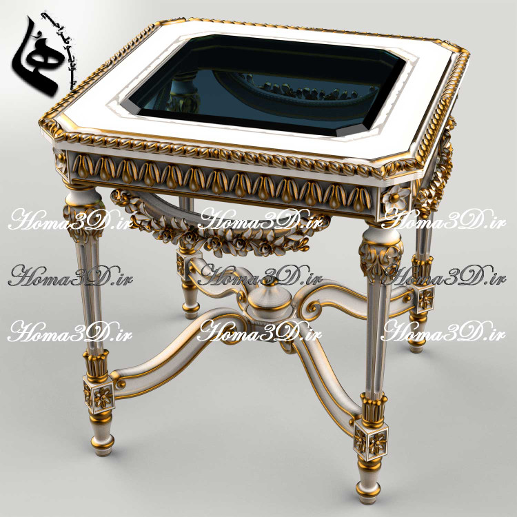 فایل طراحی سهبعدی دانلودی میز عسلی زیبا پرمنبت سنگین قالب جدید لوکس و زیبا برای تولید و دکوراسیون