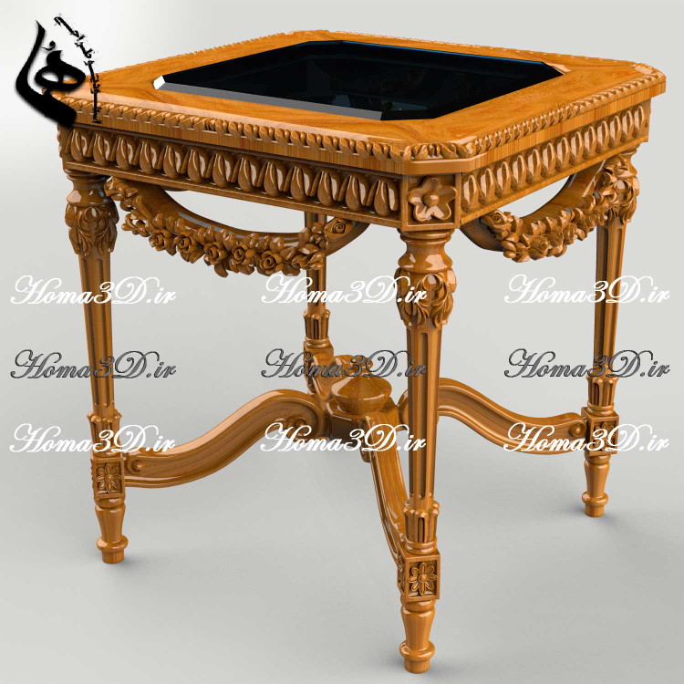 فایل طراحی سهبعدی دانلودی میز عسلی زیبا پرمنبت سنگین قالب جدید لوکس و زیبا برای تولید و دکوراسیون