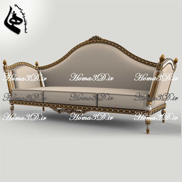 دانلود فایل سهبعدی کاناپه کاجی با طراحی و منبت جدید و قالبکشی مدرن مناسب هر سبک سلیقه و جنسیت و سن