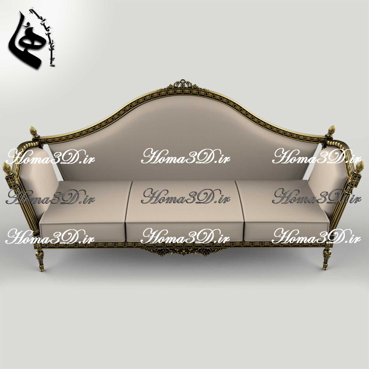 دانلود فایل سهبعدی کاناپه کاجی با طراحی و منبت جدید و قالبکشی مدرن مناسب هر سبک سلیقه و جنسیت و سن