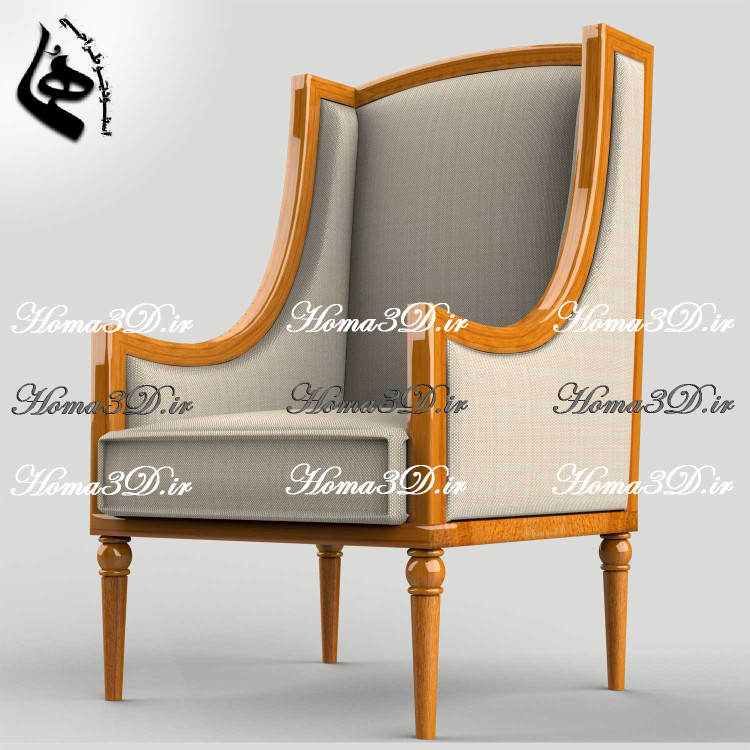 فایل طراحی 3بعدی دانلودی مبل ابزاری بدون منبت راحتی با فریم زیبا