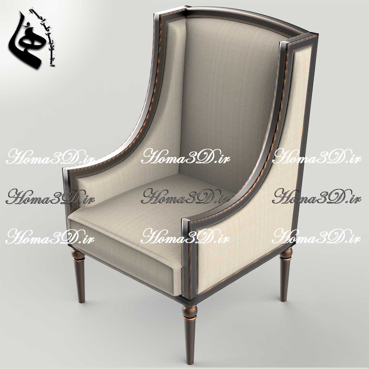 فایل طراحی 3بعدی دانلودی مبل ابزاری بدون منبت راحتی با فریم زیبا