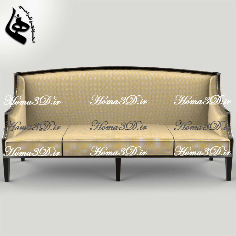 فایل طراحی و اسکن سهبعدی کاناپه ابزارخورده برای تولید در کارگاههای نجاری و CNC مدرن و خوشفروش