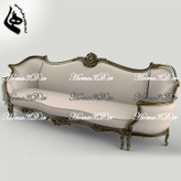 فایل طراحی سهبعدی کاناپه کینگسایز با منبت سنگین و ریز، شیک و خاص