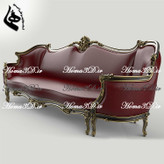 فایل طراحی سهبعدی کاناپه کینگسایز با منبت سنگین و ریز، شیک و خاص