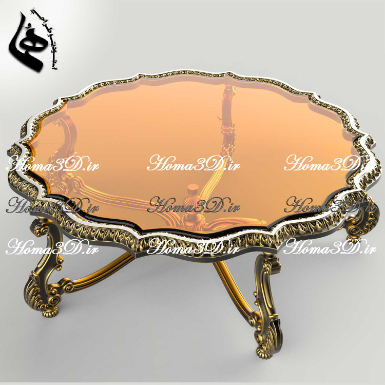 فایل طراحی 3بعدی مبل راشل – فول ست کامل با میزهای ست ترکیبی گرد عسلی و جلو مبلی