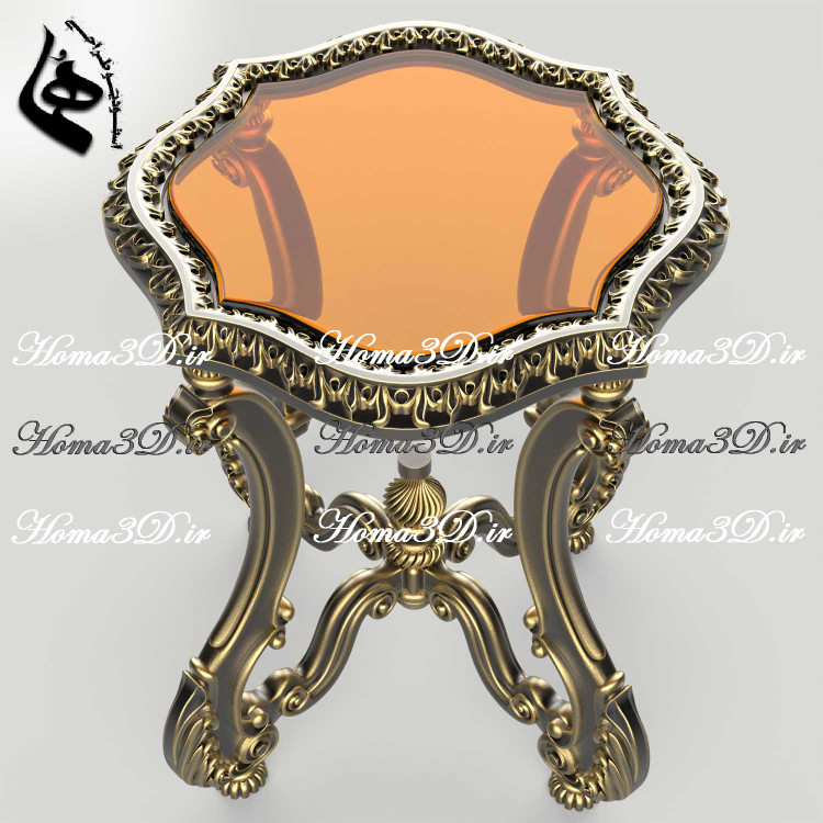 فایل طراحی 3بعدی مبل راشل – فول ست کامل با میزهای ست ترکیبی گرد عسلی و جلو مبلی