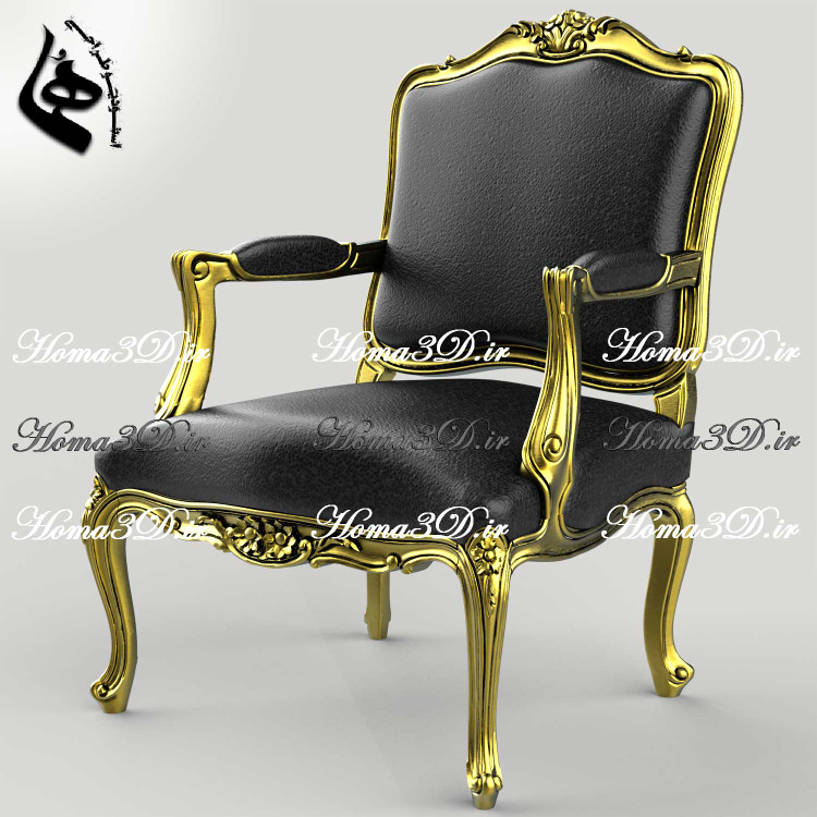 فایل طراحی 3بعدی دانلودی مبل فرانسوی راشل بدون ایراد برای تولید