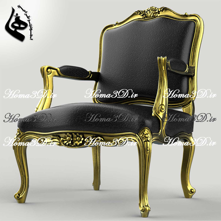 فایل طراحی 3بعدی دانلودی مبل فرانسوی راشل بدون ایراد برای تولید