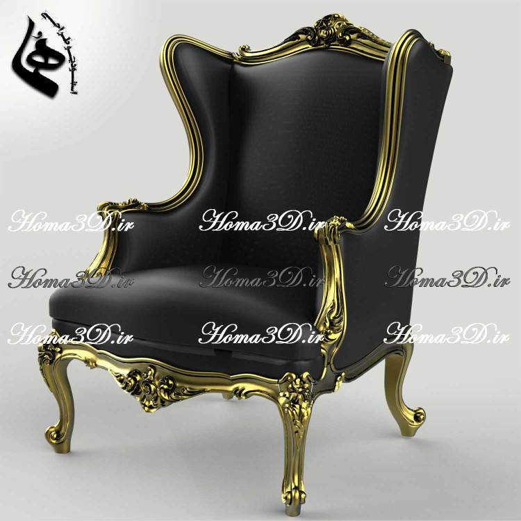 قالب مبل کوئین راشل طراحی 3بعدی برای تولید در نجاری با سی ان سی چوب