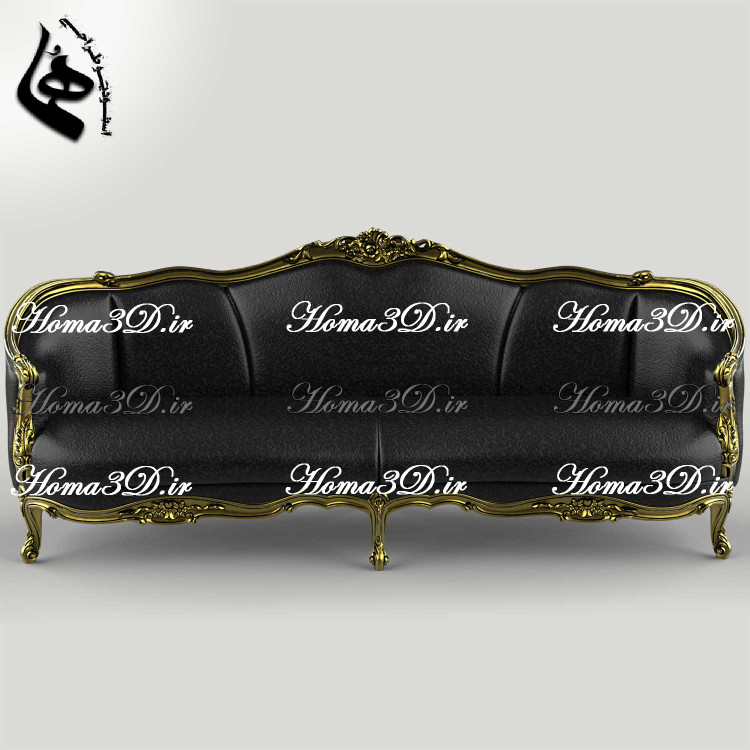 فایل STL با قالب چوبگیری مدل کاناپه راشل - طراحی حرفهای برای تولید با CNC چوب