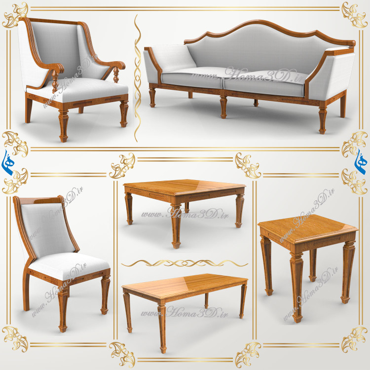 خرید فایل طراحی 3بعدی مبلمان ابزاری پرفروش این روزها؛ کمچوب، ظرافت در قالبکشی و مدرنیته بودن