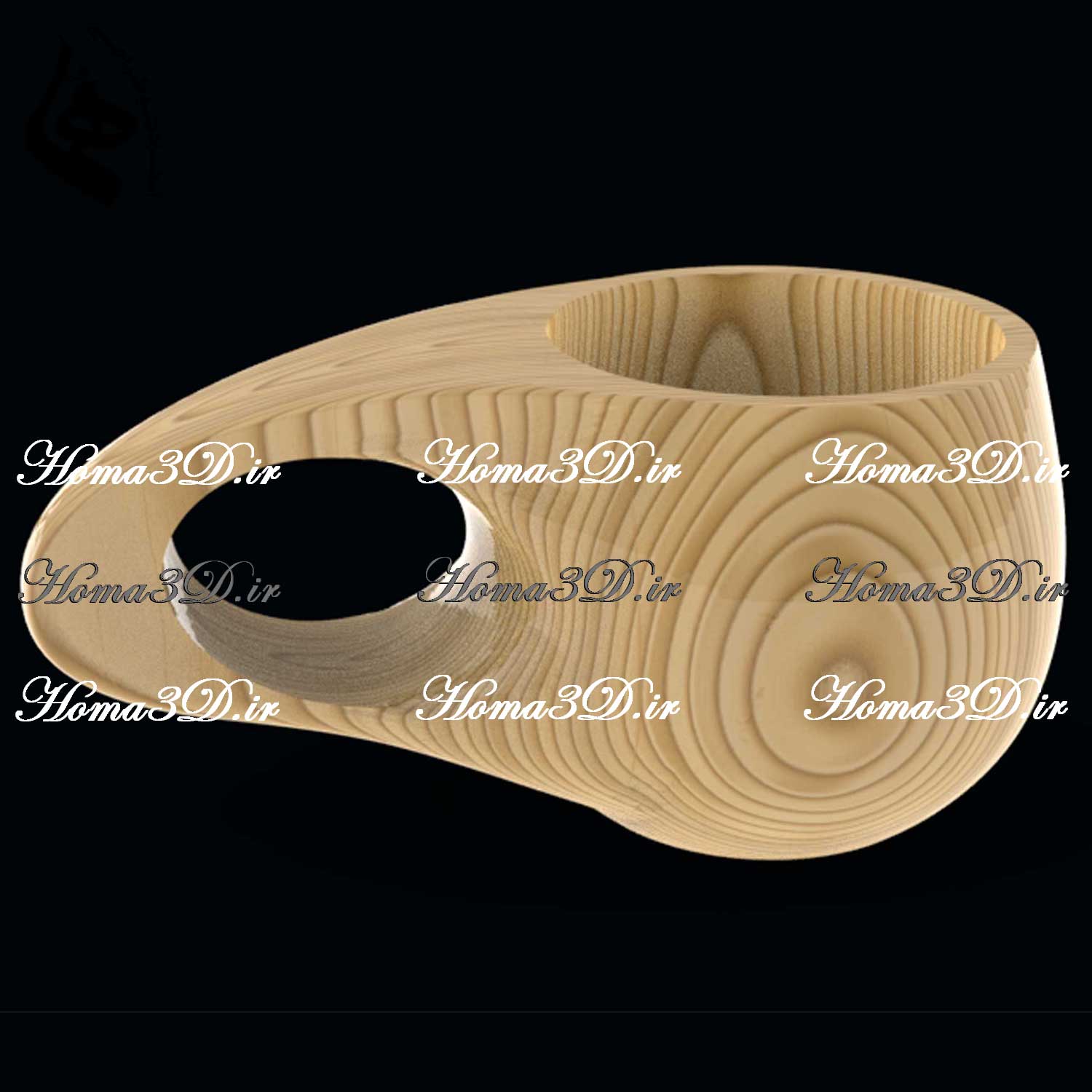 فایل طراحی 3بعدی کوکسا لوکس پارامتریک + اسپرسوخوری خوشدست و خوشفرم