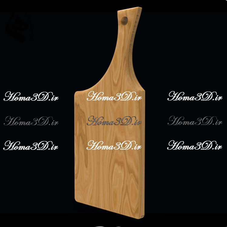 فایل طراحی 3بعدی دانلودی تخته سرو، تخته گوشت و تخته آشپزی خوشفرم و زیبا