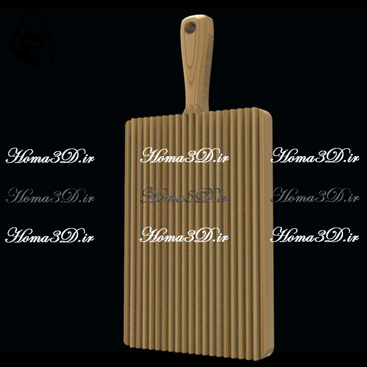 فایل طراحی 3بعدی دانلودی تخته سرو، تخته گوشت و تخته آشپزی (۲ عدد طراحی ریز و درشت)