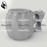 فایل طراحی 3بعدی دانلودی کوکسا، لیوان و ماگ چوبی با طراحی پارامتریک