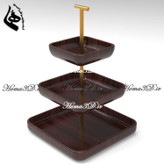 فایل طراحی 3بعدی دانلودی جای شیرینی و شکلات طبقاتی لوکس