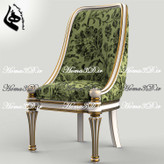 فایل طراحی 3بعدی دانلودی جهت تولید صندلی با فریم زیبا به سبک ایتالیا 🇮🇹