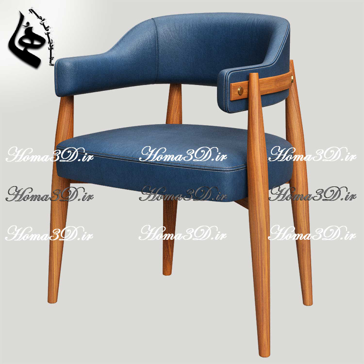 فایل طراحی و اسکن 3بعدی با فرمت STL و Open Source صندلی نئوکلاسیک