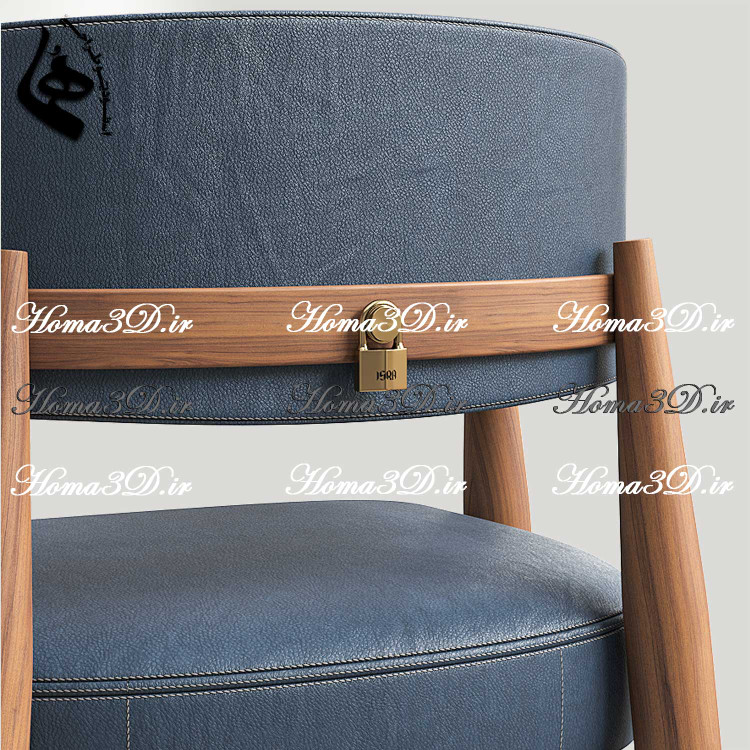 فایل طراحی و اسکن 3بعدی با فرمت STL و Open Source صندلی نئوکلاسیک
