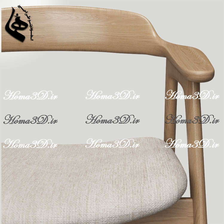 فایل طراحی و اسکن 3بعدی با فرمت STL و Open Source صندلی نئوکلاسیک