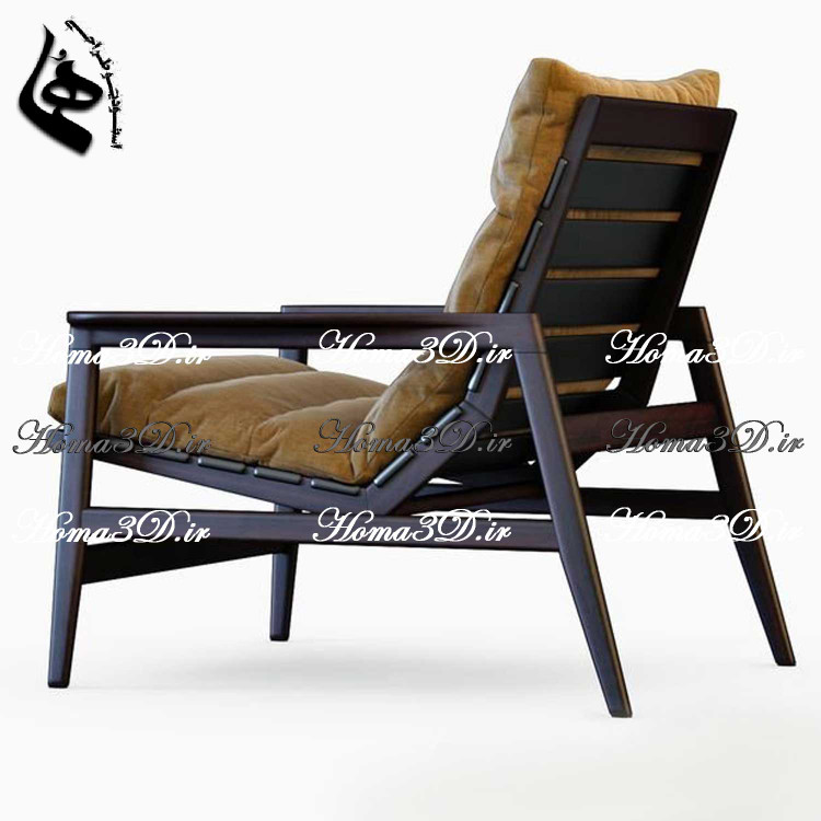 فایل طراحی و اسکن سهبعدی مبل نئوکلاسیک اداری با قالبکشی زیبا و لوکس