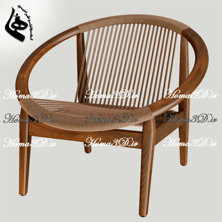 فایل طراحی و اسکن سهبعدی مبل نئوکلاسیک با قالبکشی گرد و نشیمن گرد جدید و کاربردی