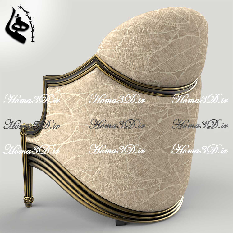 دانلود فایل طراحی 3بعدی منبت مبلمان لوکس با طراحی ظریف، فریم جدید و منبت ترکیهای ترکیبی