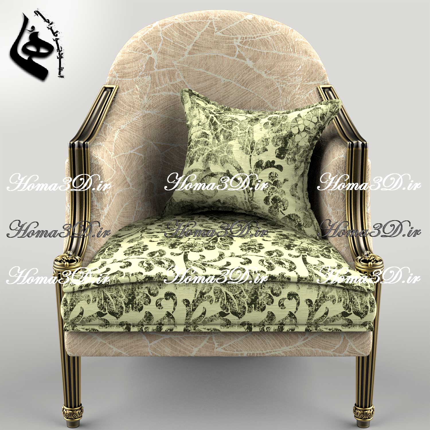 خرید فایل طراحی 3بعدی مبل لگنی با قالب‌کشی جدید و طراحی به‌روز – اثر ویژه استودیو طراحی هما