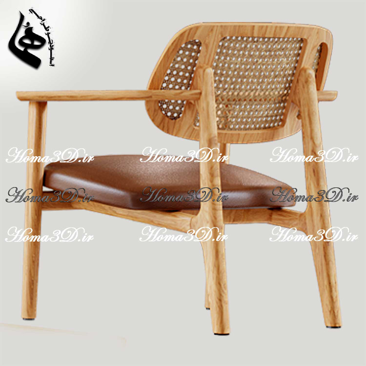 طراحی سهبعدی و اسکن سهبعدی صندلی نئوکلاسیک دستهدار رسمی مناسب جلسات کاری