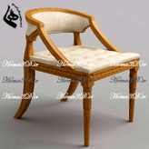 فایل سهبعدی صندلی نئوکلاسیک تلفیقی از منبت و ابزارکشی