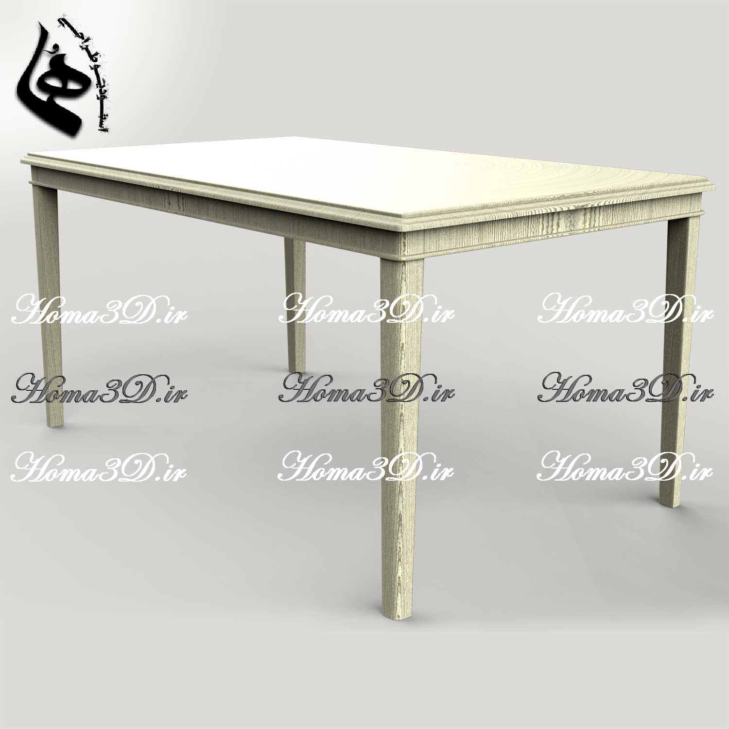 فایل طراحی3بعدی میز ناهارخوری و میز غذاخوری ابزاری مدرن – اصالت در سادگی