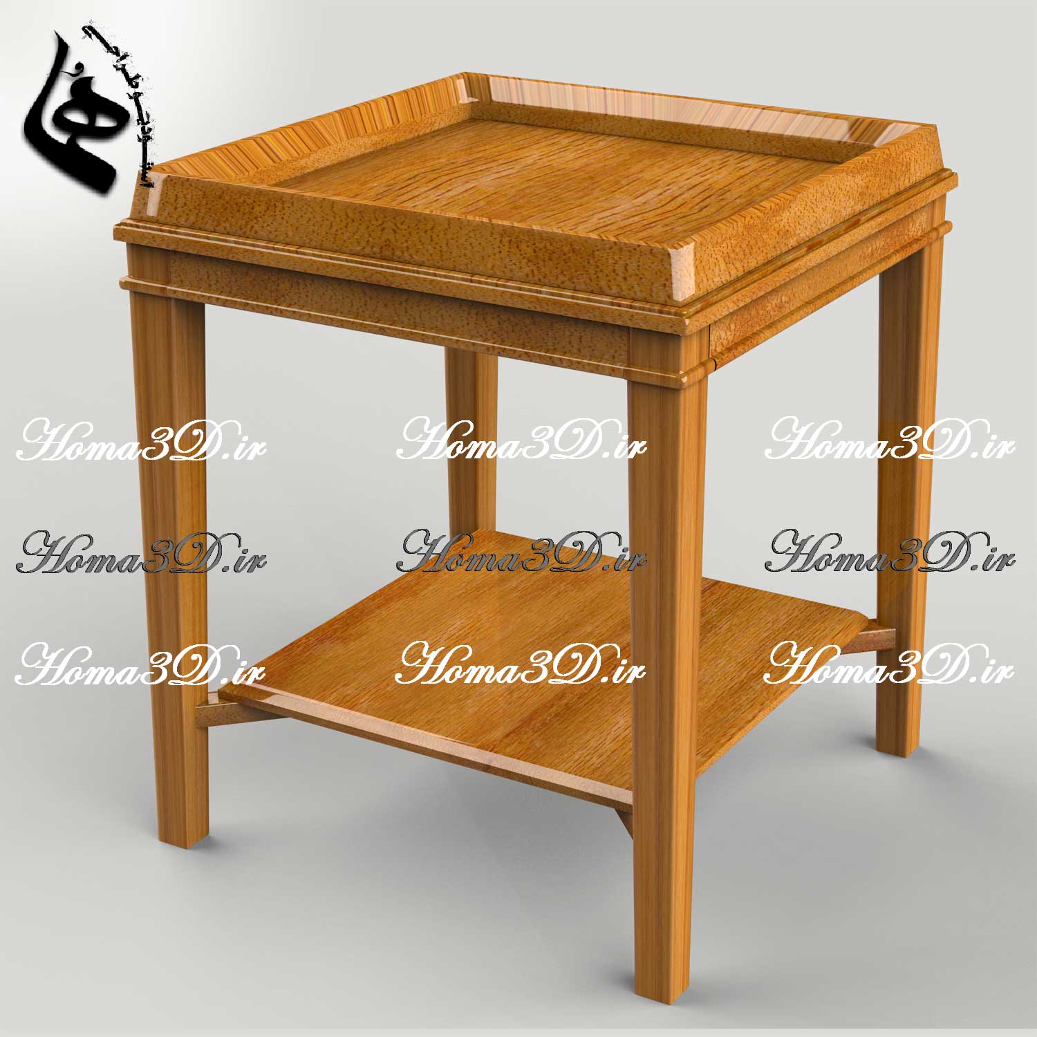 فایل طراحی 3بعدی میزعسلی برای پذیرایی راحت ابزاری مدرن سبک و لوکس