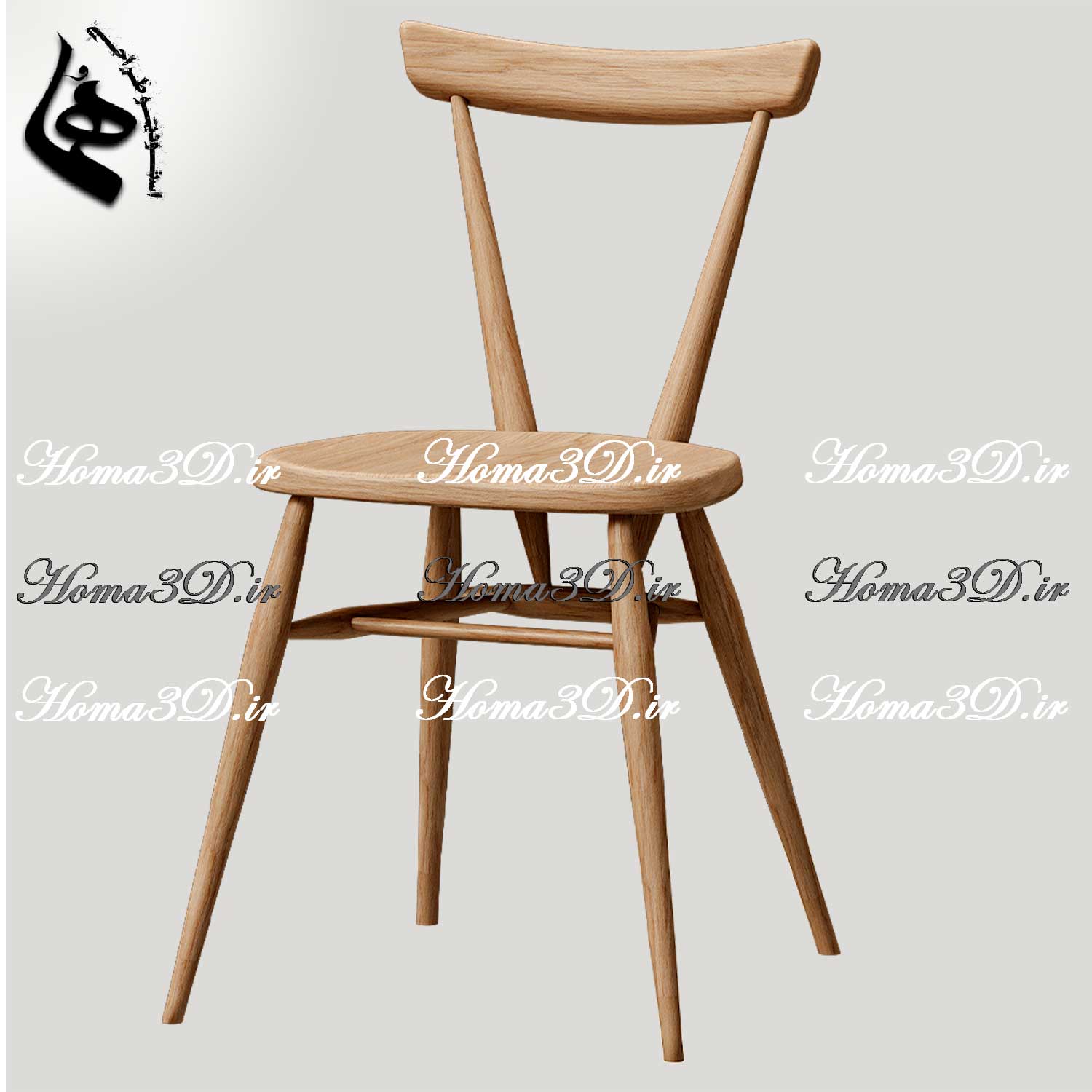 فایل طراحی 3بعدی صندلی مدرن با طراحی استاندارد و مهندسی‌شده – ترکیب زیبایی، سادگی و دقت صنعتی