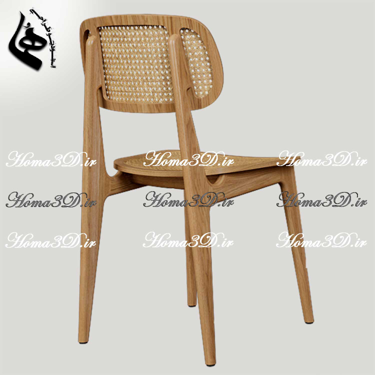 فایل طراحی 3بعدی صندلی مدرن حصیرخور طراحی شده طبق اصول مهندسی – راحت، مدرن و مقرون به صرفه