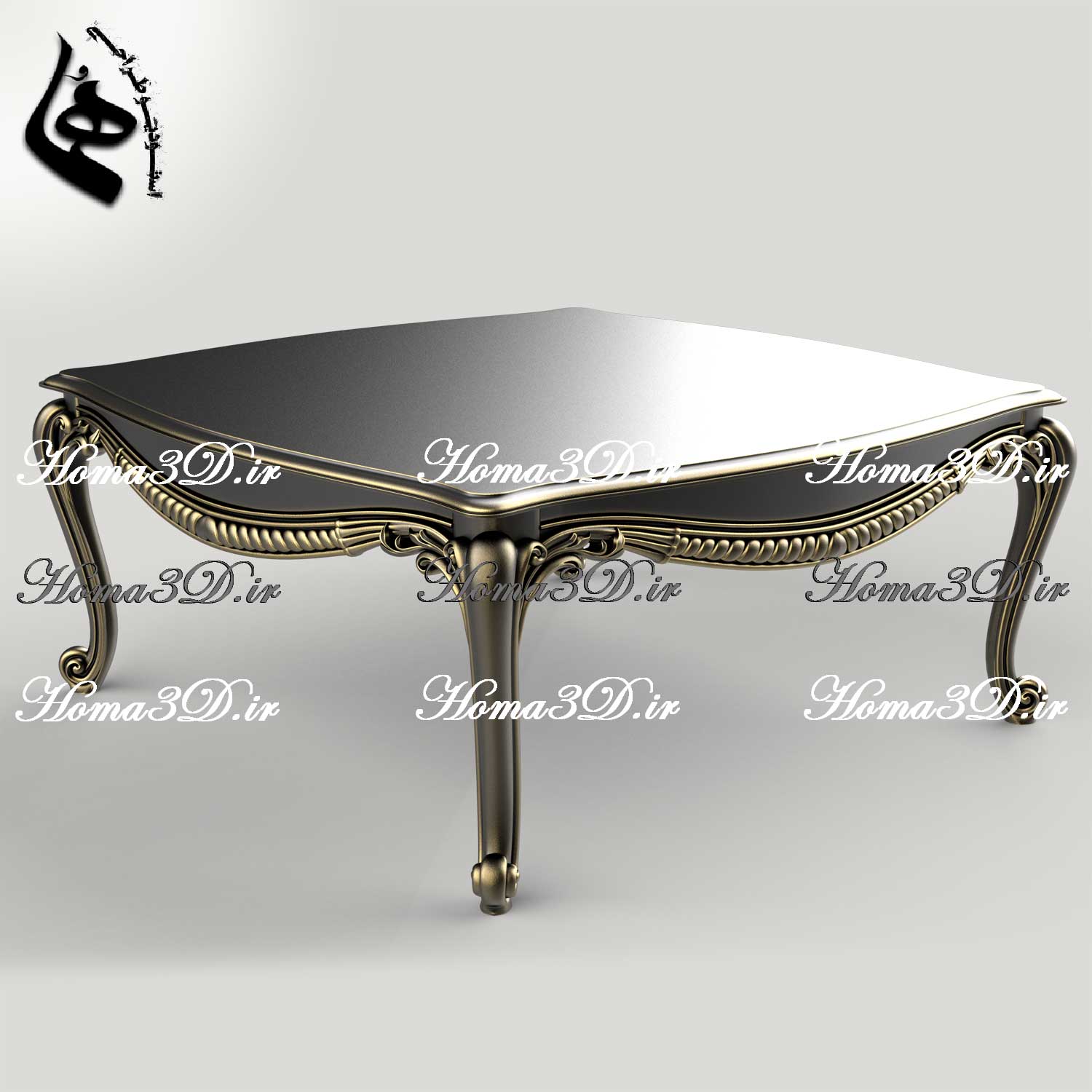 خرید فایل طراحی 3بعدی مبلمان الگوگرفته شده از ژورنال‌های ترک با منبت‌های جدید و قالب‌کشی نوآورانه