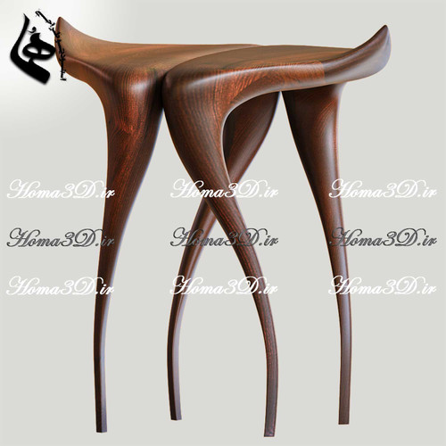 فایل طراحی سهبعدی میز عسلی مدرن با طراحی روی فریم و استایل و قالبکشی مهندسیشده